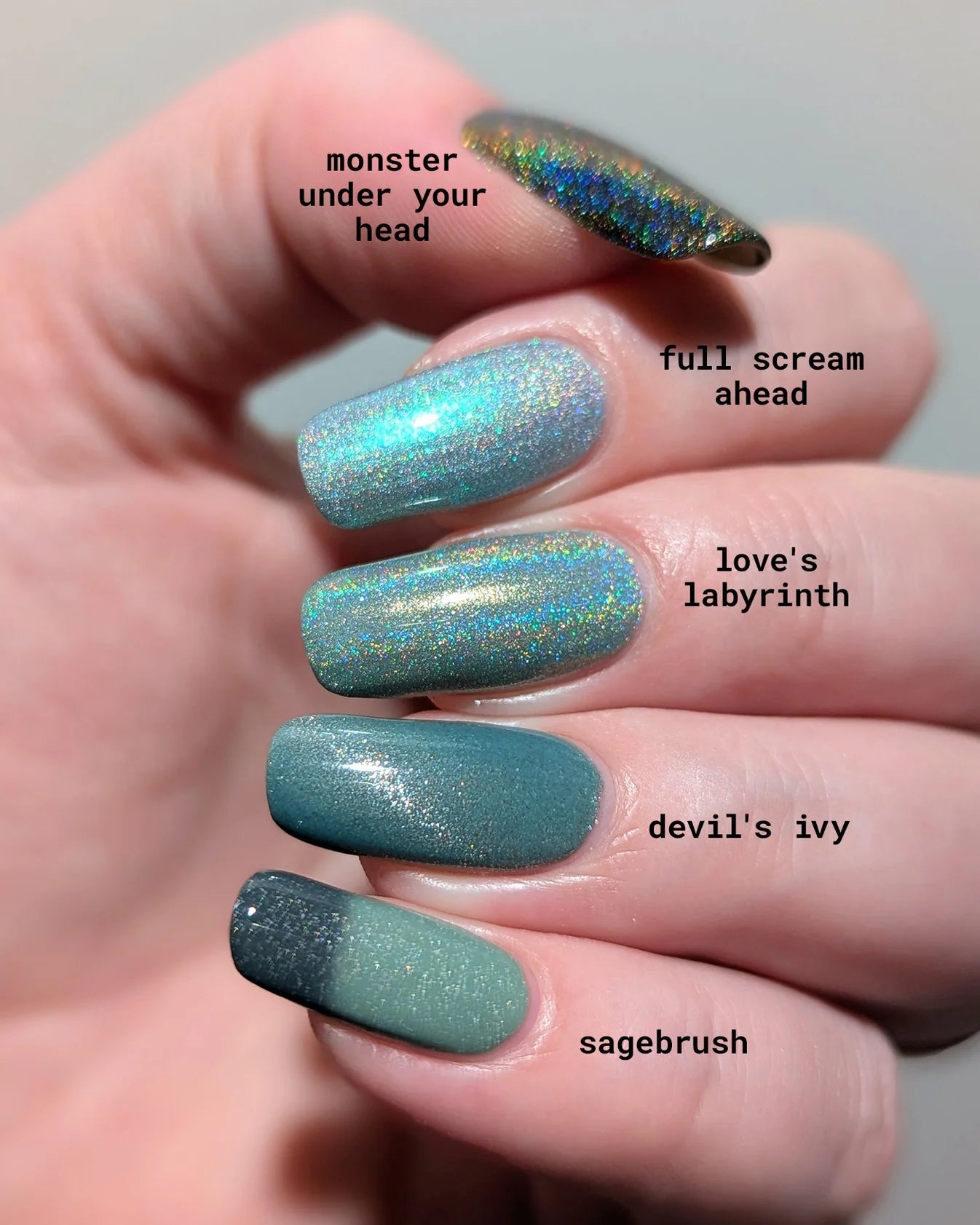 Mooncat- Love's Labyrinth I Love My Polish