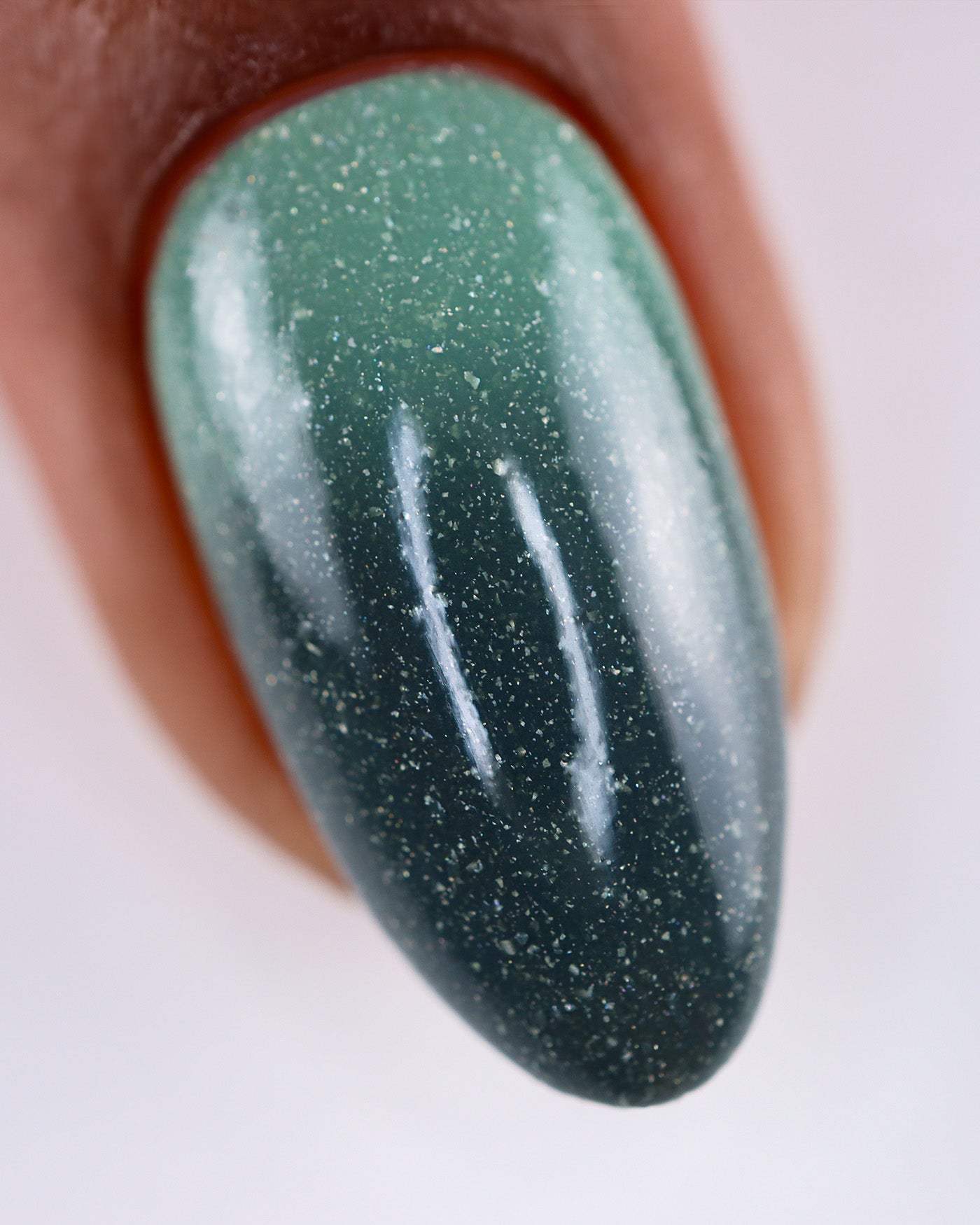 Mooncat- Sagebrush Green Black Thermal Holographic Glitter Nail Polish I Love My Polish