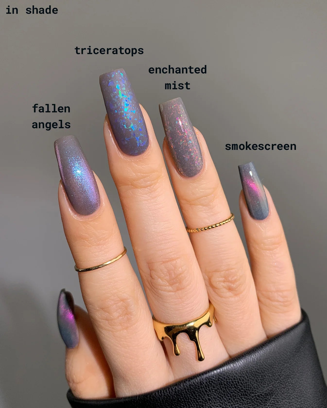 Mooncat- Triceratops I Love My Polish