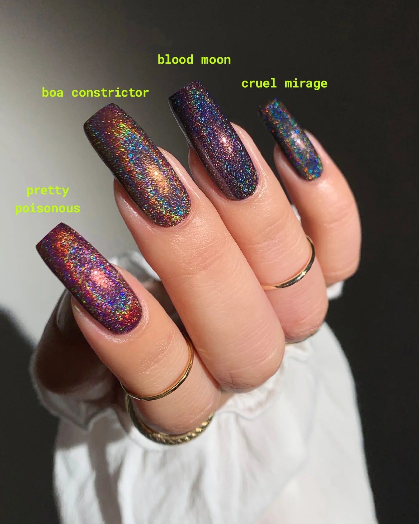 Mooncat- Boa Constrictor I Love My Polish