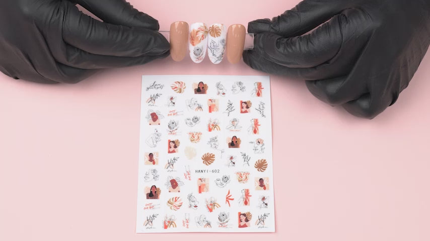 How to make nail stickers last 3 weeks 💅 - YouTube
