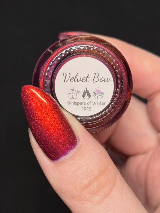 Polished For Days- Velvet Bow I Love My Polish