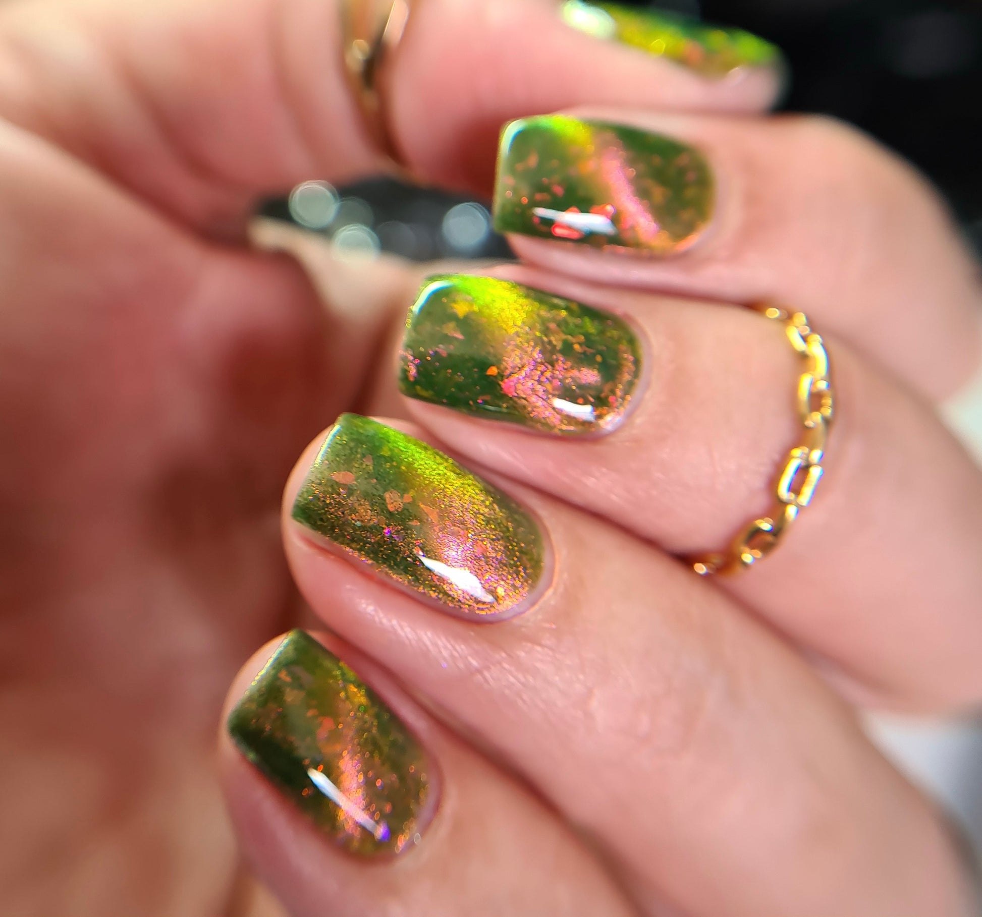 Phoenix Polish - We Got a Picture With the God Of War (Magnetic + Chameleon) I Love My Polish