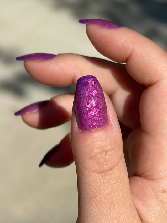 LynB Designs- Butterfly Pea Flower Lemonade I Love My Polish