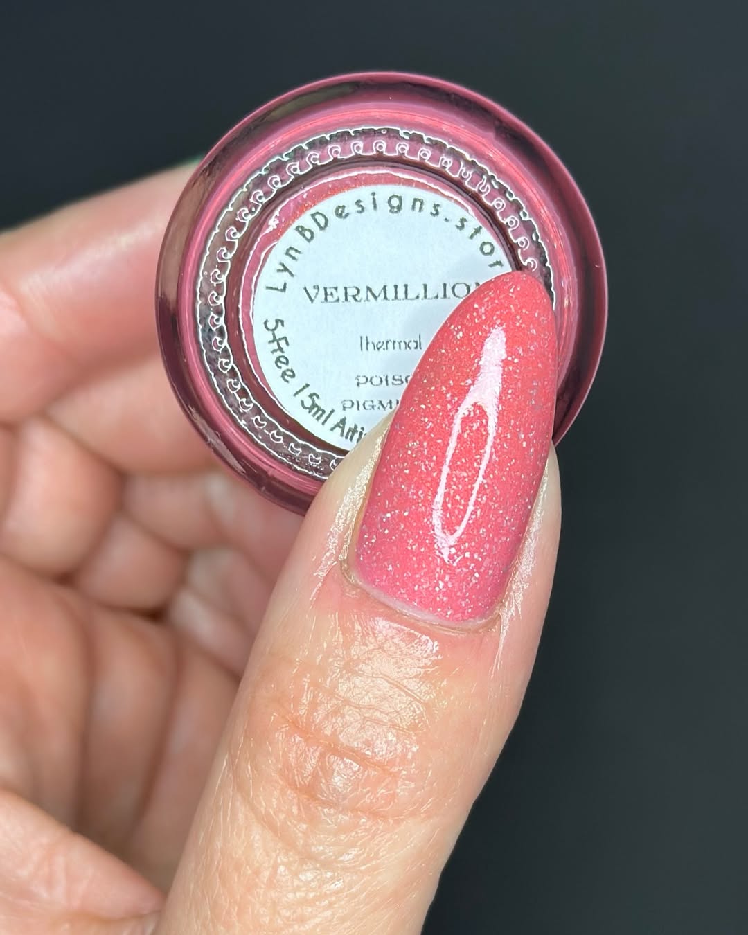 LynB Designs- Vermillion I Love My Polish