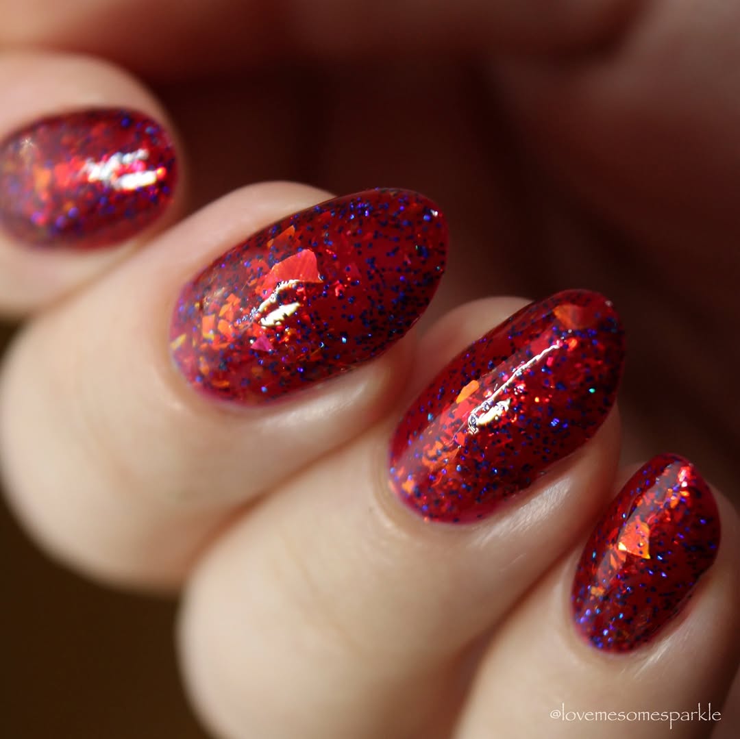 Phoenix Polish - Get Over The Zarg Nuts (Iridescent Flakies) I Love My Polish