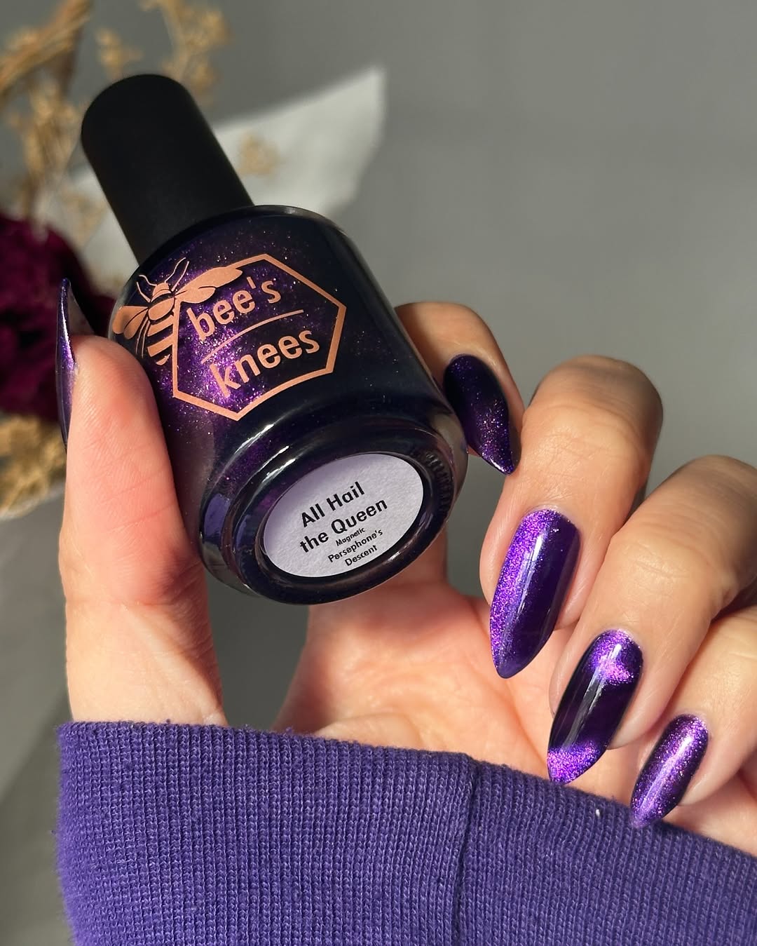 Bees Knees Lacquer- All Hail the Queen I Love My Polish