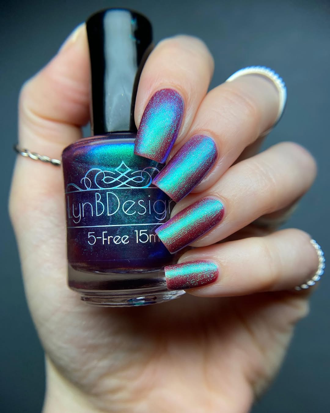 LynB Designs- Fair Isle I Love My Polish