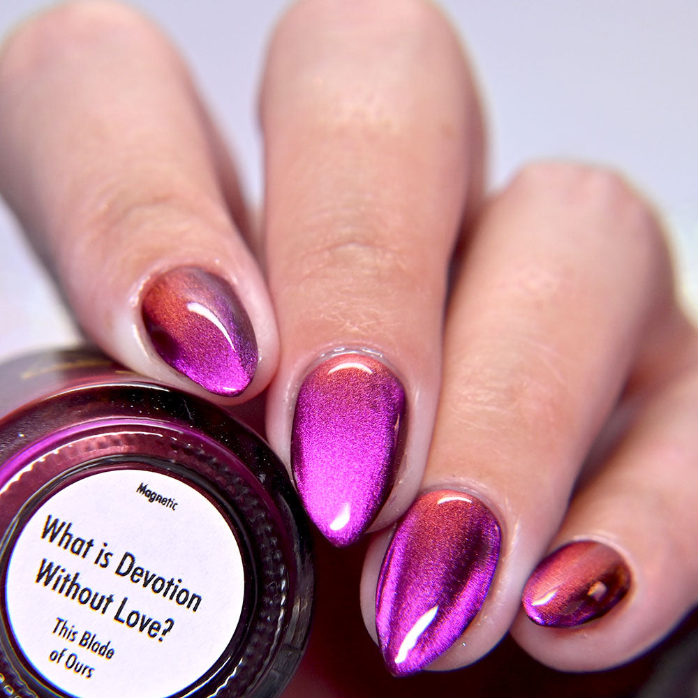 Bees Knees Lacquer- What is Devotion Without Love? I Love My Polish