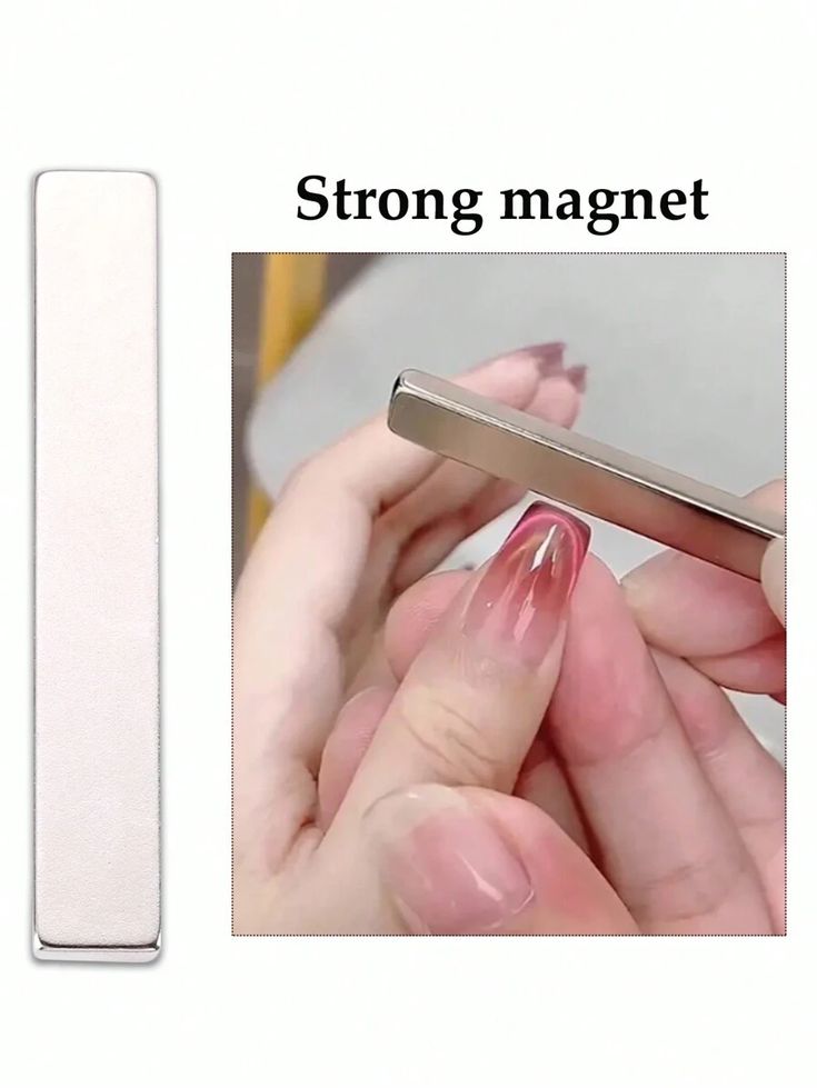 Neodymium Long Nail Magnet Bar I Love My Polish