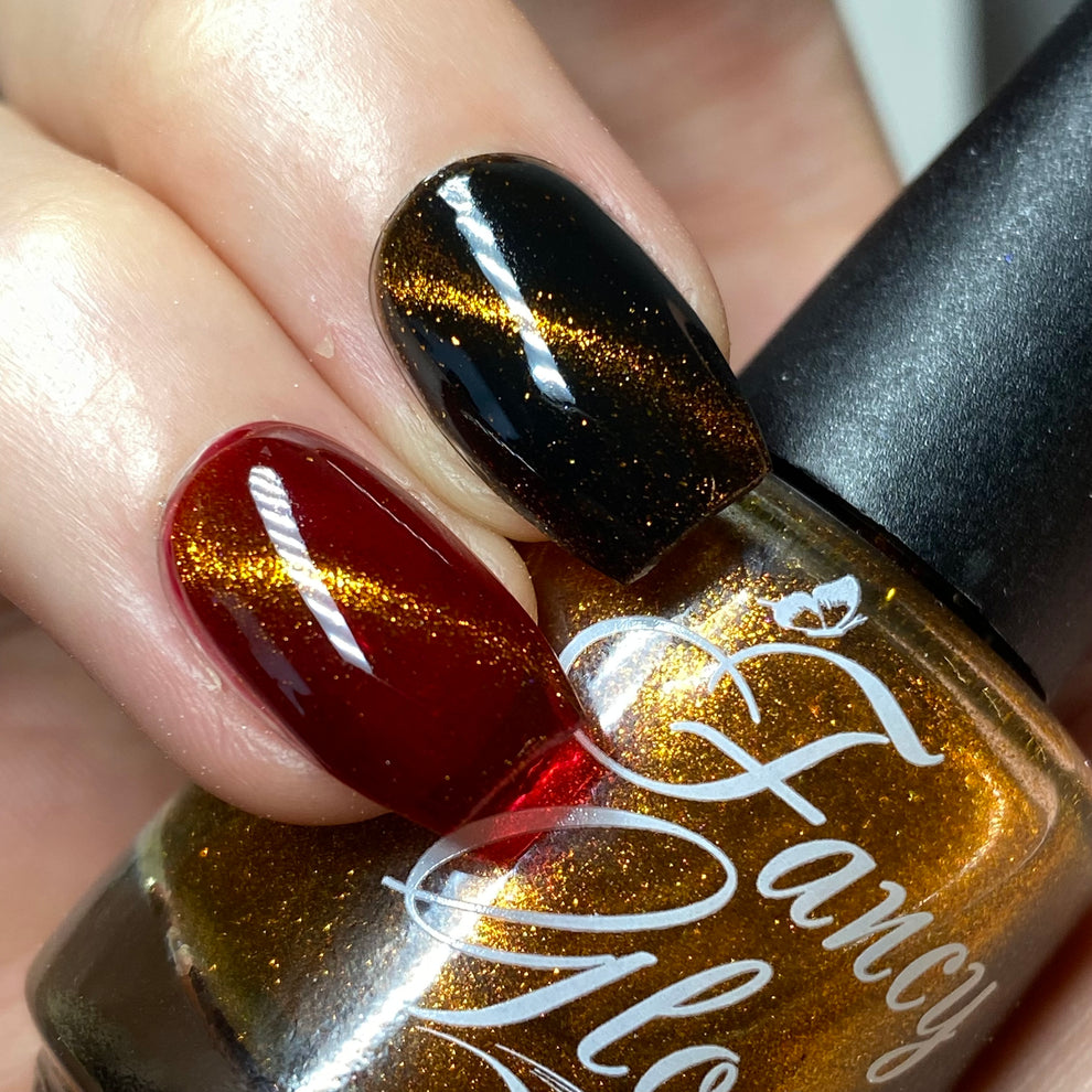 Fancy Gloss- Bronze Magnetic Top Coat I Love My Polish