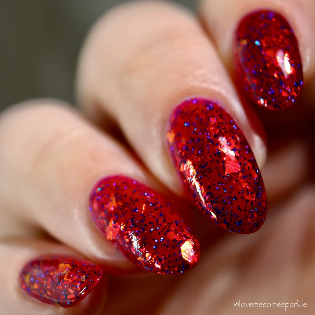 Phoenix Polish - Get Over The Zarg Nuts (Iridescent Flakies) I Love My Polish