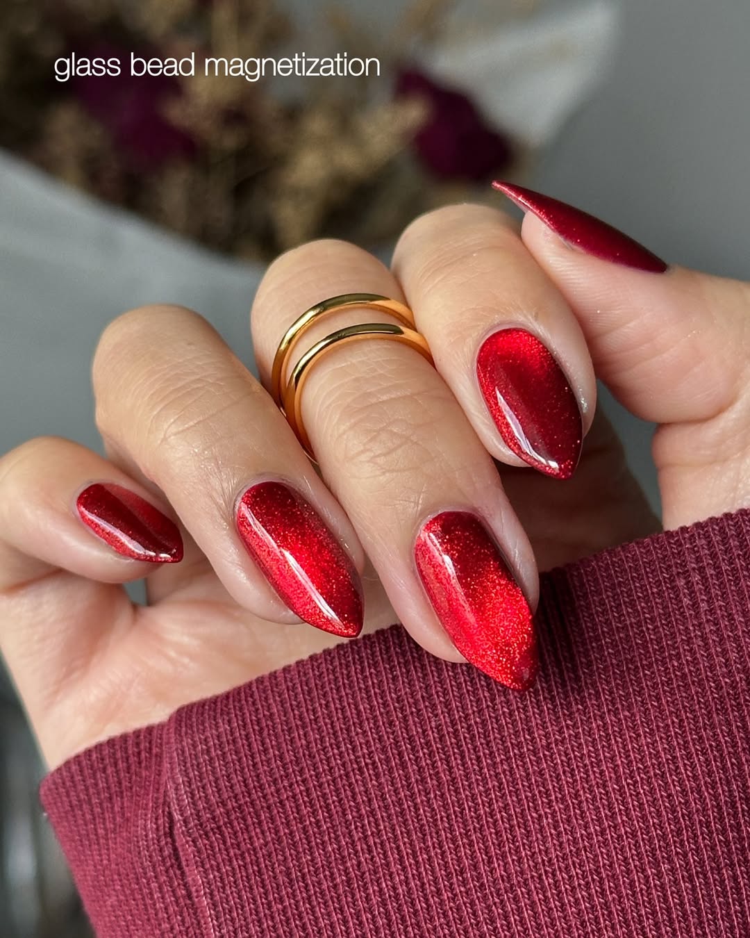 Bees Knees Lacquer- Pomegranate Seeds I Love My Polish