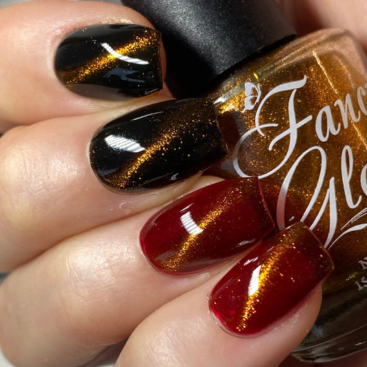 Fancy Gloss- Bronze Magnetic Top Coat I Love My Polish