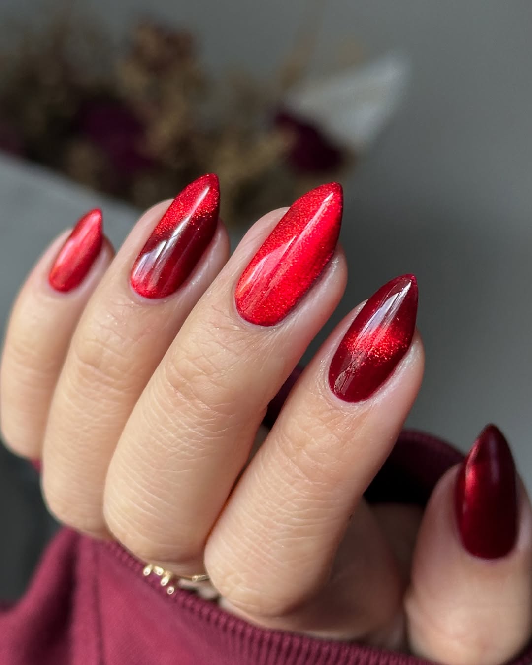 Bees Knees Lacquer- Pomegranate Seeds I Love My Polish