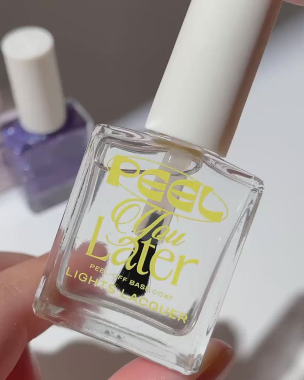 Lights Lacquer- Peel-Off Base Coat I Love My Polish