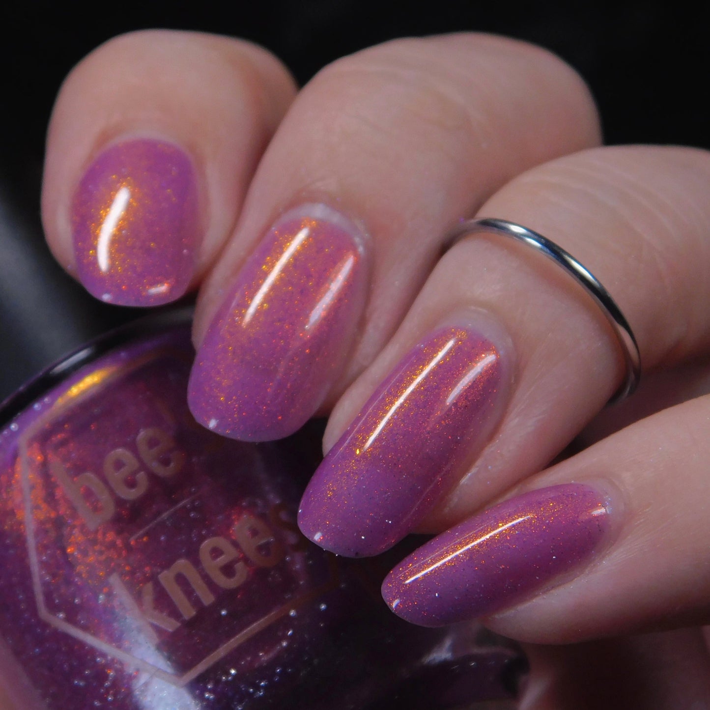 Bees Knees Lacquer-I'm Sick and Tired of People Using Girl as an Insult I Love My Polish