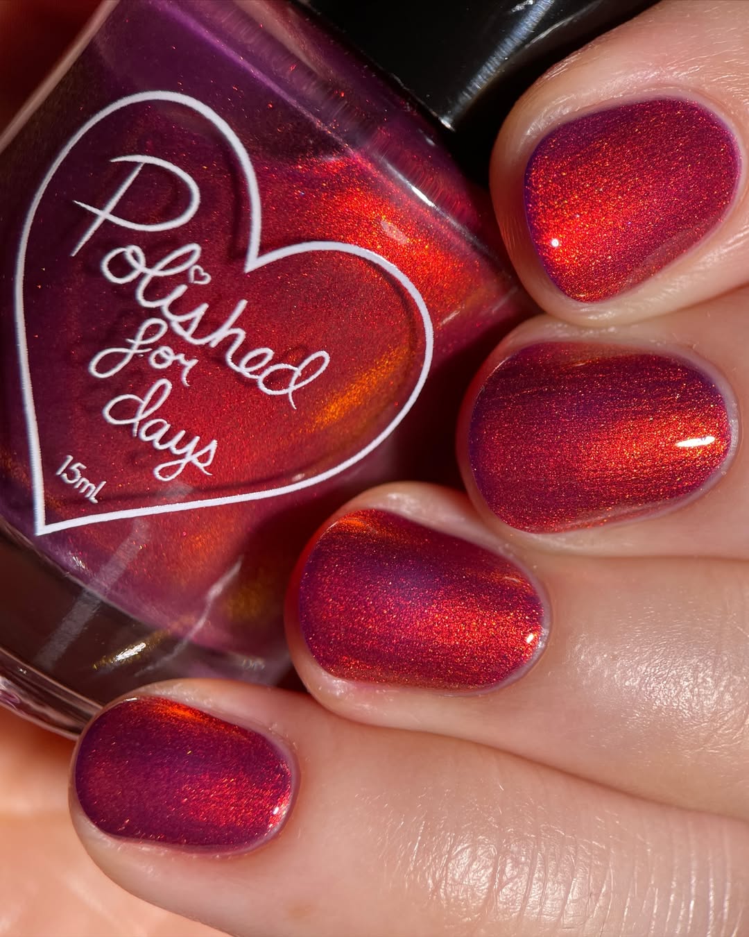 Polished For Days- Velvet Bow I Love My Polish