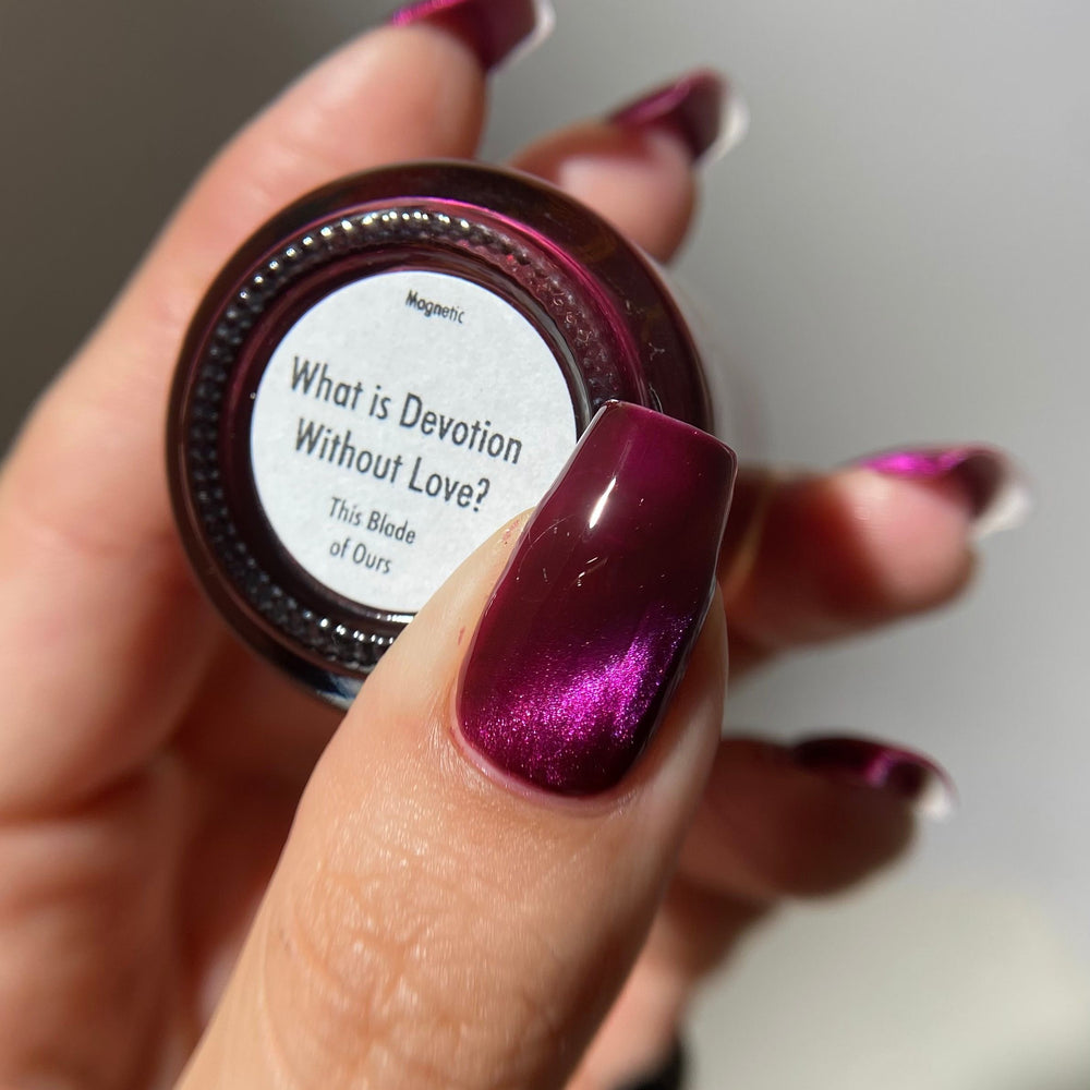 Bees Knees Lacquer- What is Devotion Without Love? I Love My Polish