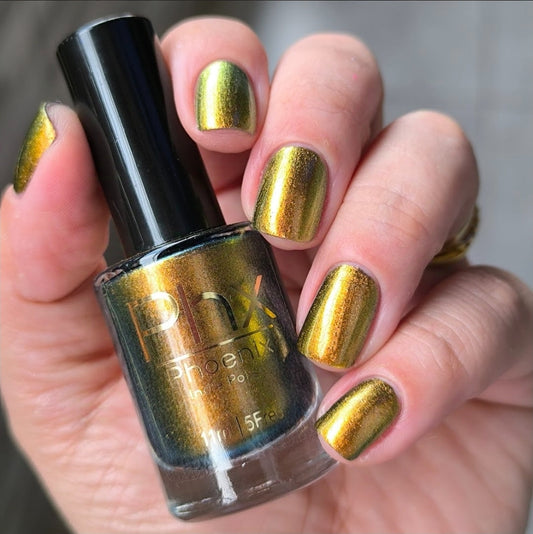 Phoenix Polish- Golden Bellied Starfrontlet I Love My Polish