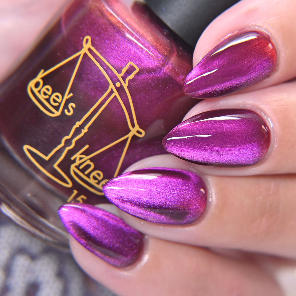 Bees Knees Lacquer- What is Devotion Without Love? I Love My Polish