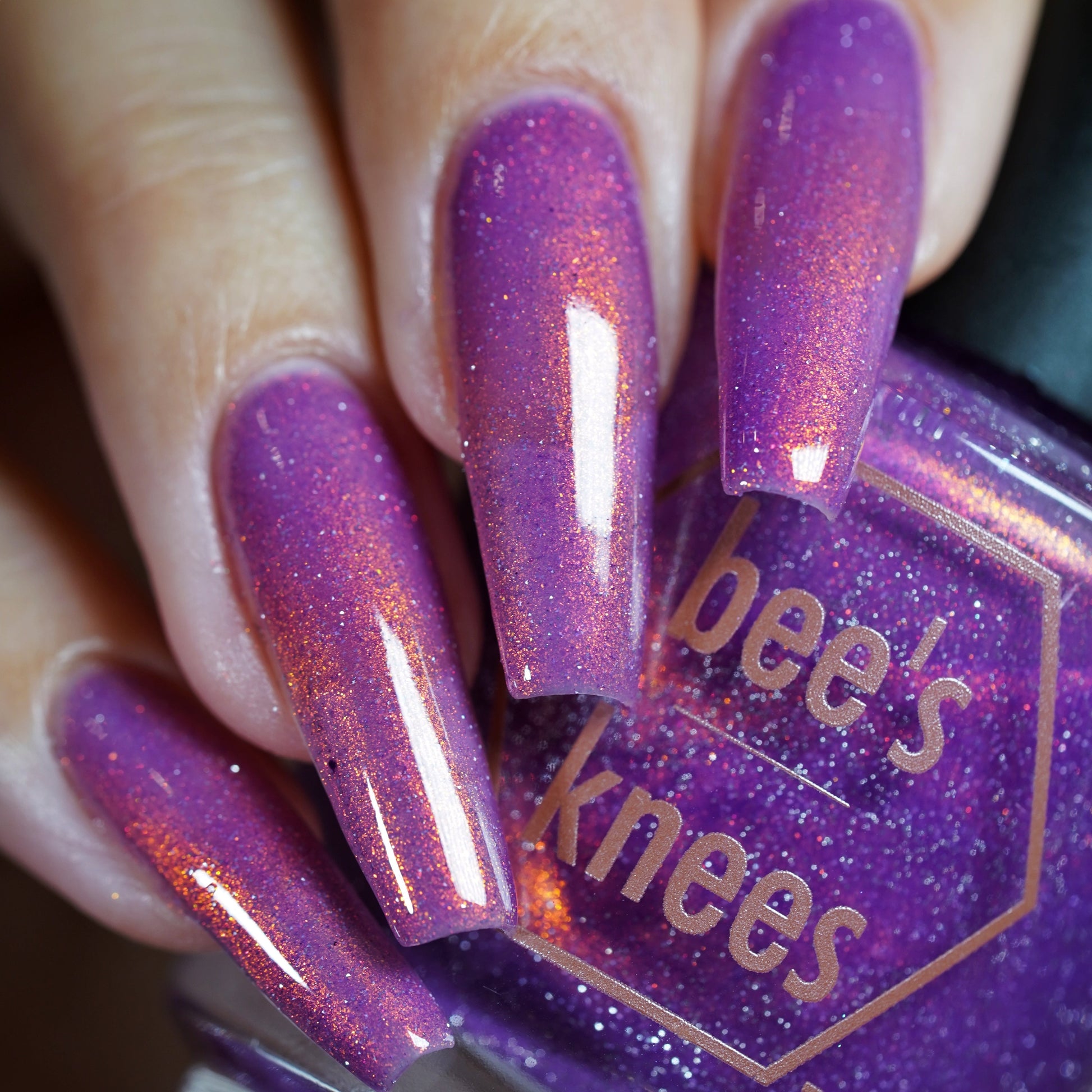 Bees Knees Lacquer-I'm Sick and Tired of People Using Girl as an Insult I Love My Polish