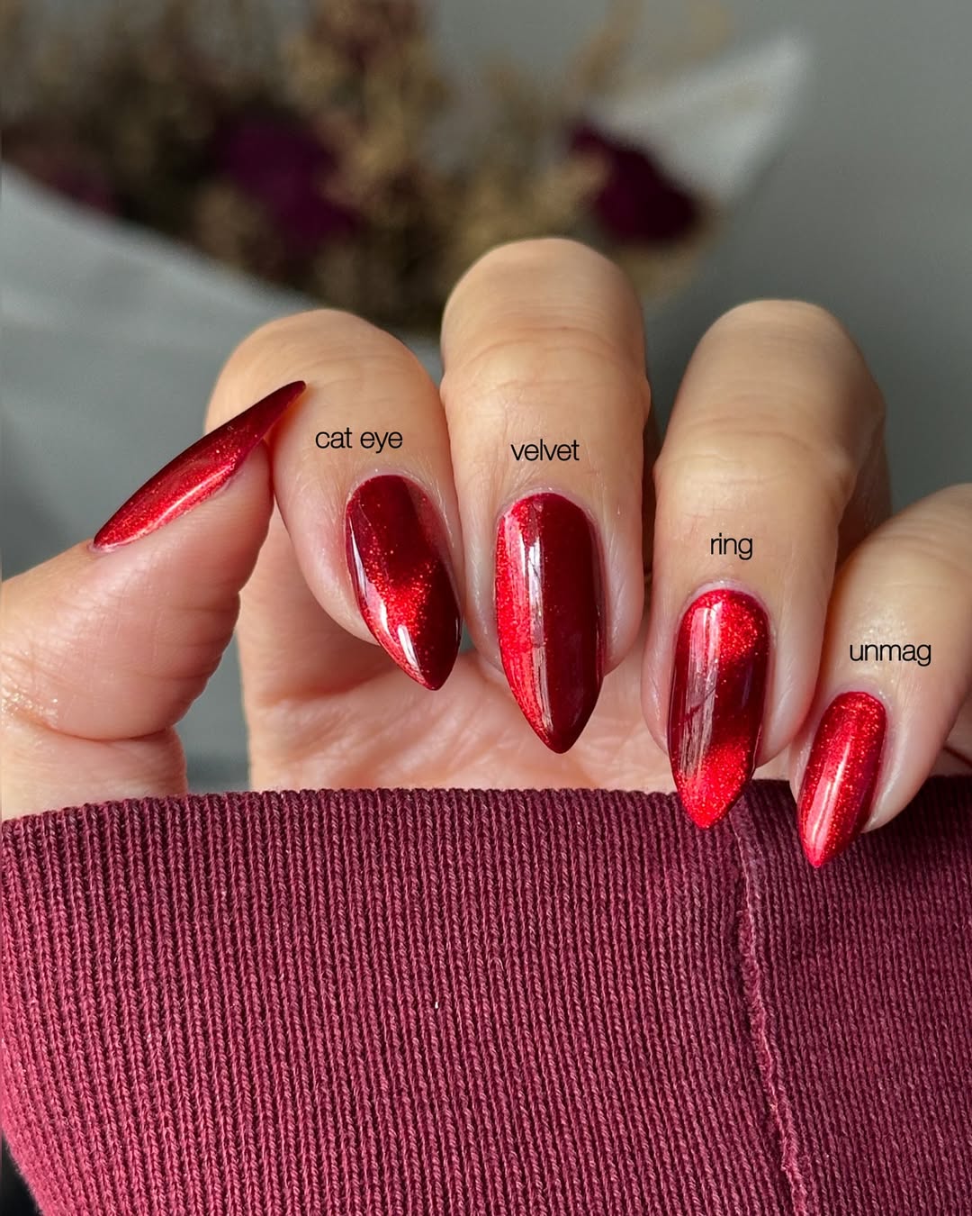 Bees Knees Lacquer- Pomegranate Seeds I Love My Polish