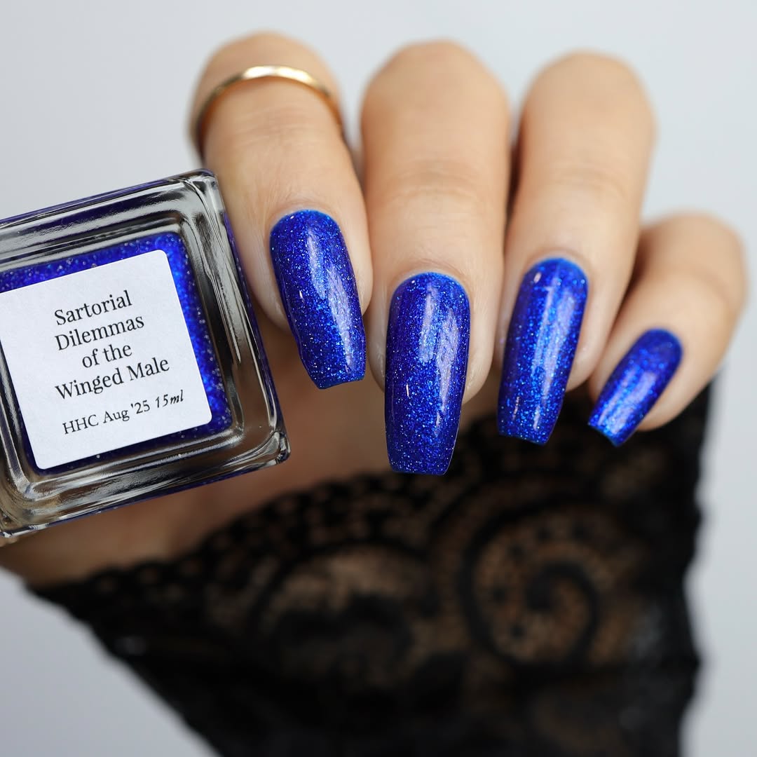 Lurid Lacquer- Sartorial Dilemmas of the Winged Male I Love My Polish