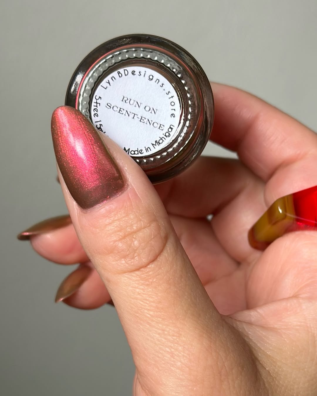 Lynb Designs- Run On Scent-Ence I Love My Polish