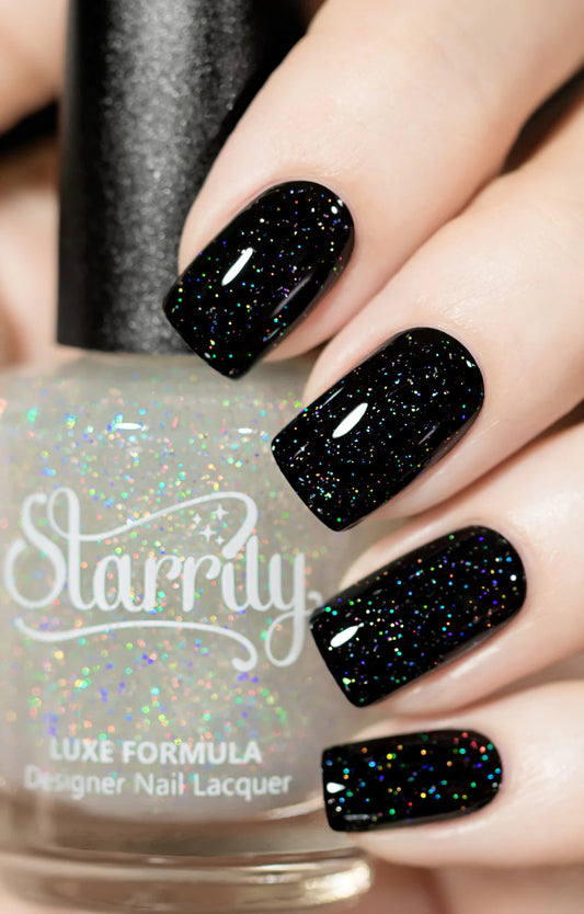 Starrily- Stars Top Coat Holographic I Love My Polish