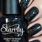 Starrily- Black Magic Black Holographic Nail Polish I Love My Polish
