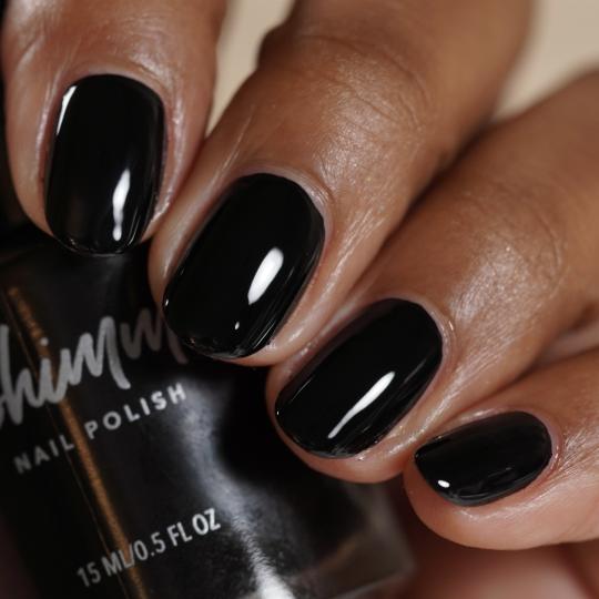 KBShimmer- Total Eclipse Solid Black Nail Polish