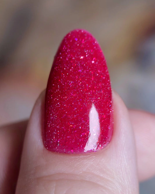 Pepper Polish Rainha de Copas pink Glitter Nail Polish I Love My Polish