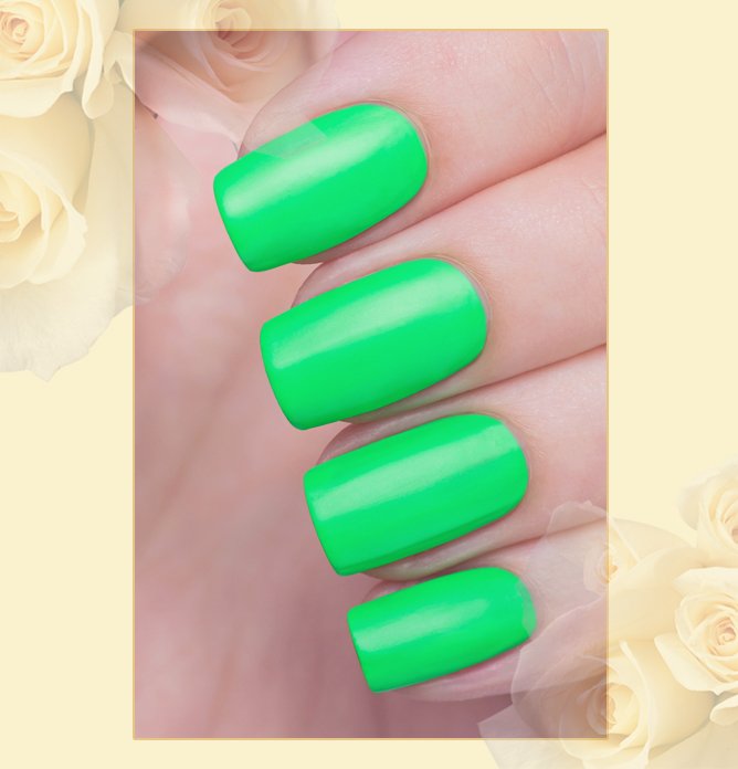 El Corazon Nail Polish "Matte Effect Neon" - 145 I Love My Polish