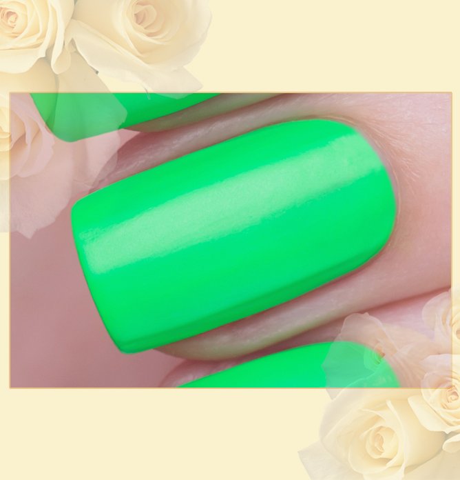 El Corazon Nail Polish "Matte Effect Neon" - 145 I Love My Polish