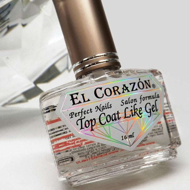 El Corazon 434 Top Coat "Top Coat Like Gel"- 16 ml I Love My Polish