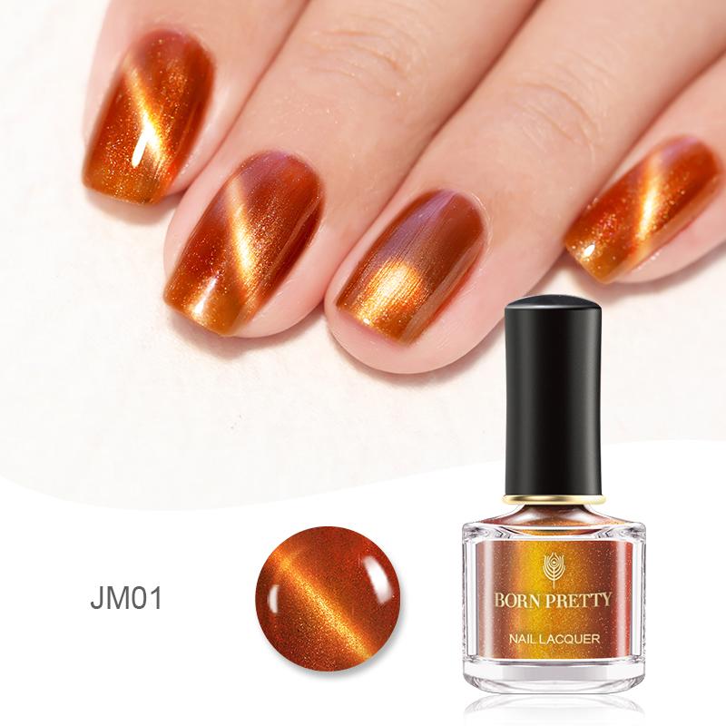 Born Pretty Orange Magnetic Nail Polish- JM01 I Love My Polish