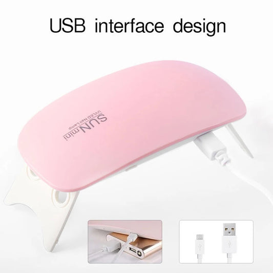 Portable Gel UV Nail Lamp (Mini) Krupali