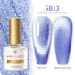 BORN PRETTY 1 Bottle Sea Blue Cat Magnetic Gel Nail Polish Soak Off Snow-light Silver Effect Nails Gel 7ml Need Matte Top Coat I Love My Polish