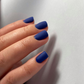 Nicole Diary Dark Blue Solid Color Matte Nail Polish - ND-12 I Love My Polish