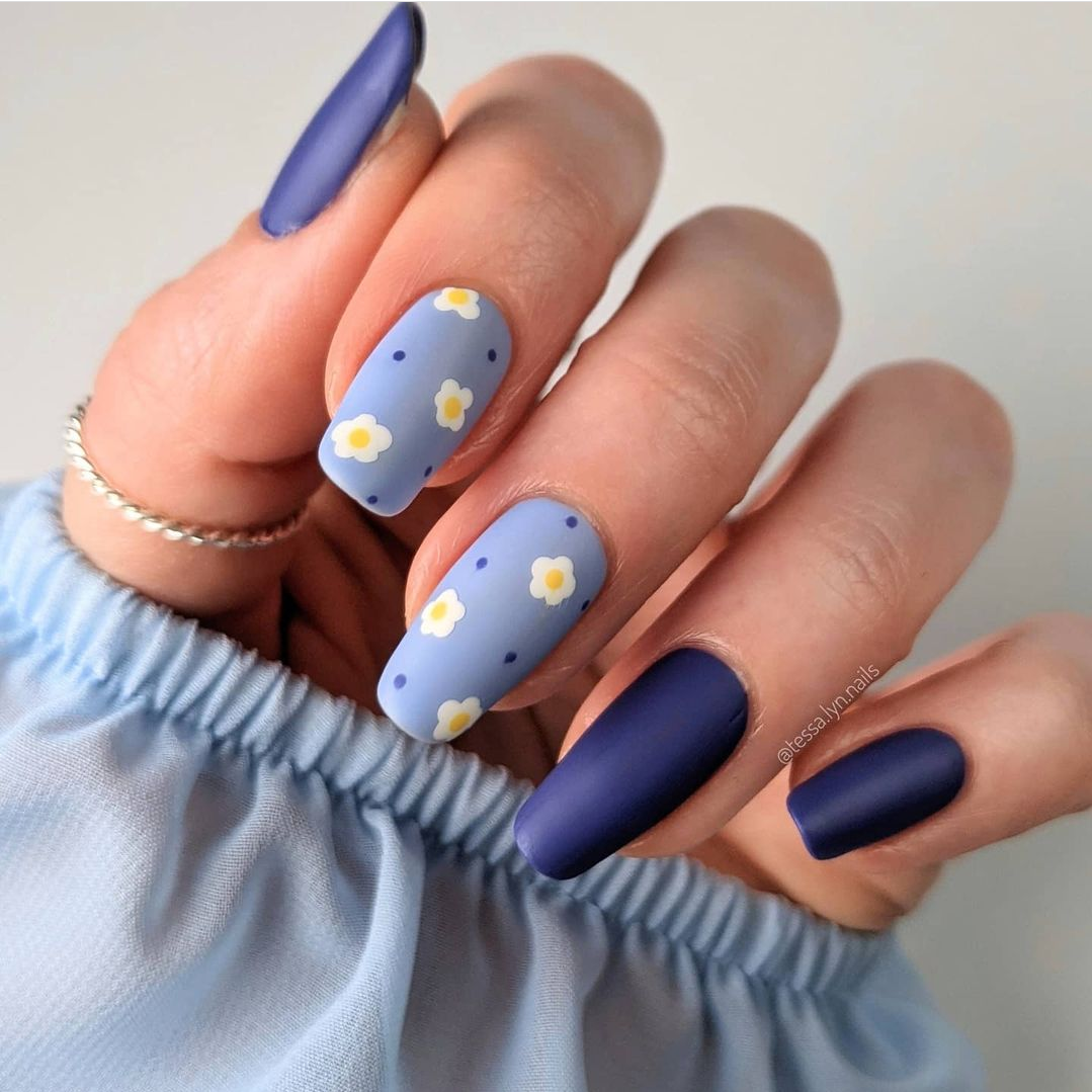 50 Stunning Blue Nail Designs for a Bold and Beautiful Look in 2023