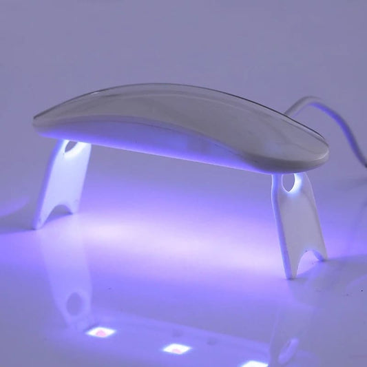 Small UV Lamp 6watts for UV Resin or UV Gel Nail Lamp (Random
