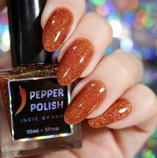 Pepper Polish Sacral Chakra Orange Brown Reflective Nail Polish I Love My Polish