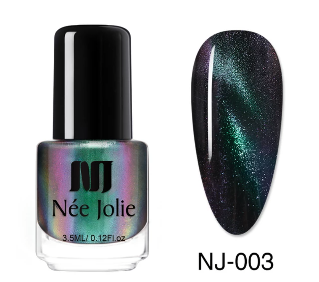 Nee Jolie Purple Green Chameleon Magnetic Nail Polish - NJ-003 I Love My Polish