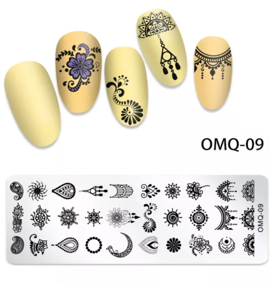 Buy Nail Stencils Online In India -  India