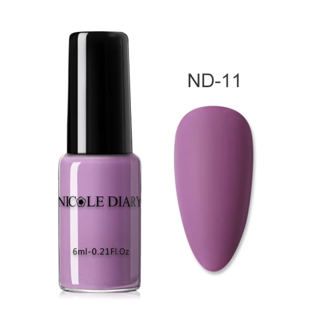 Nicole Diary Lilac Matte Nail Polish - ND-11 I Love My Polish