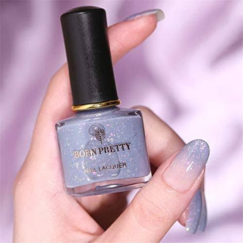 Born Pretty Pastel Mauve Flakies Nail Polish I Love My Polish