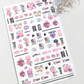 Valentine's Day Cute Couple Heart Stickers I Love My Polish