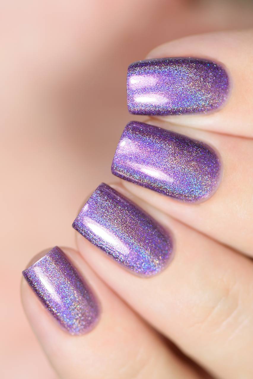 Buy Blue Holographic Nail Polish At Affordable Price In India