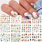 Set of 12 Abstract Summer Water Decals I Love My Polish
